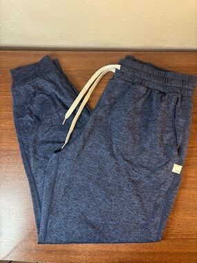 Vuori Blue Heather Jogger Track Pants